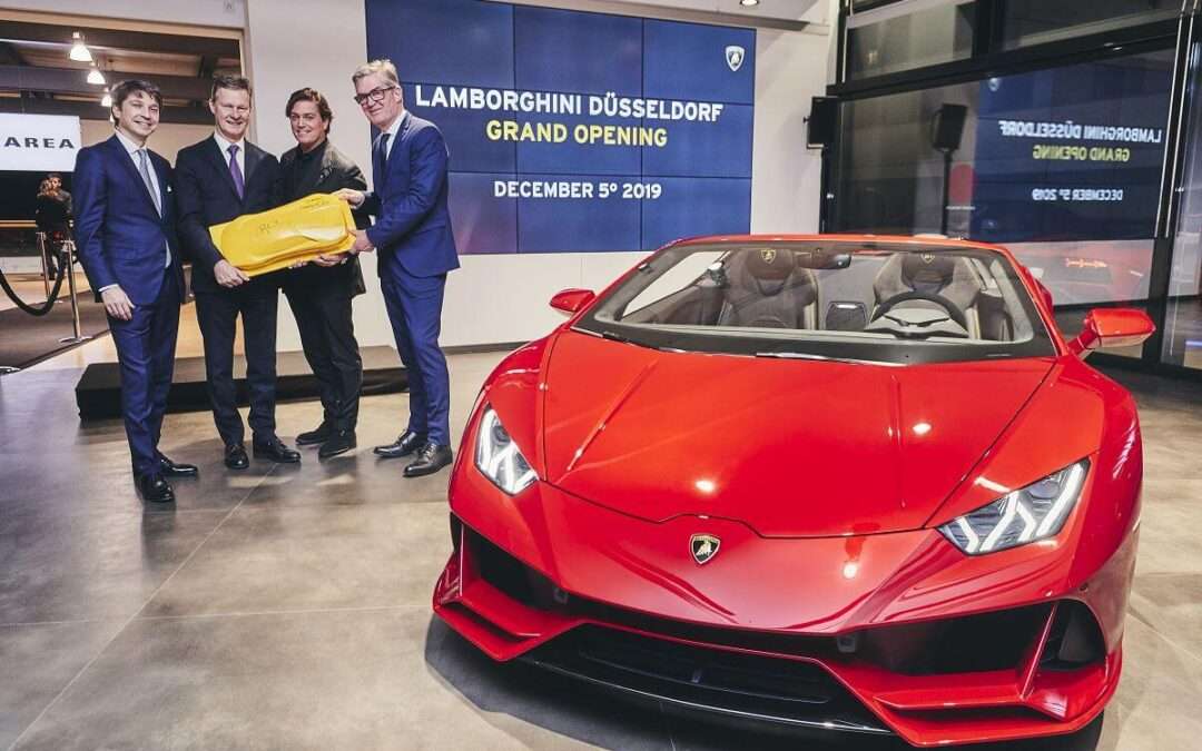 Grand Opening – Lamborghini Düsseldorf eröffnet umgestalteten Showroom